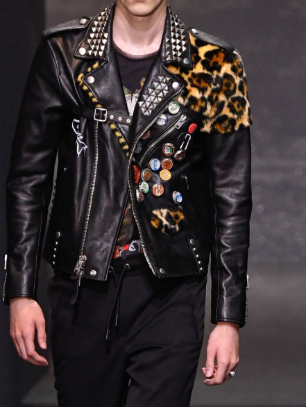 Printed Leather Jackets 7