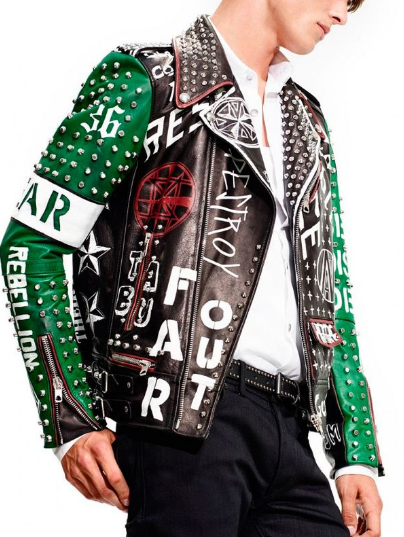 Printed Leather Jackets 1